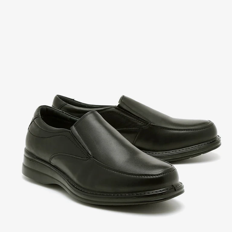 ספורט אלגנט עור 87685 קומפורט שחור