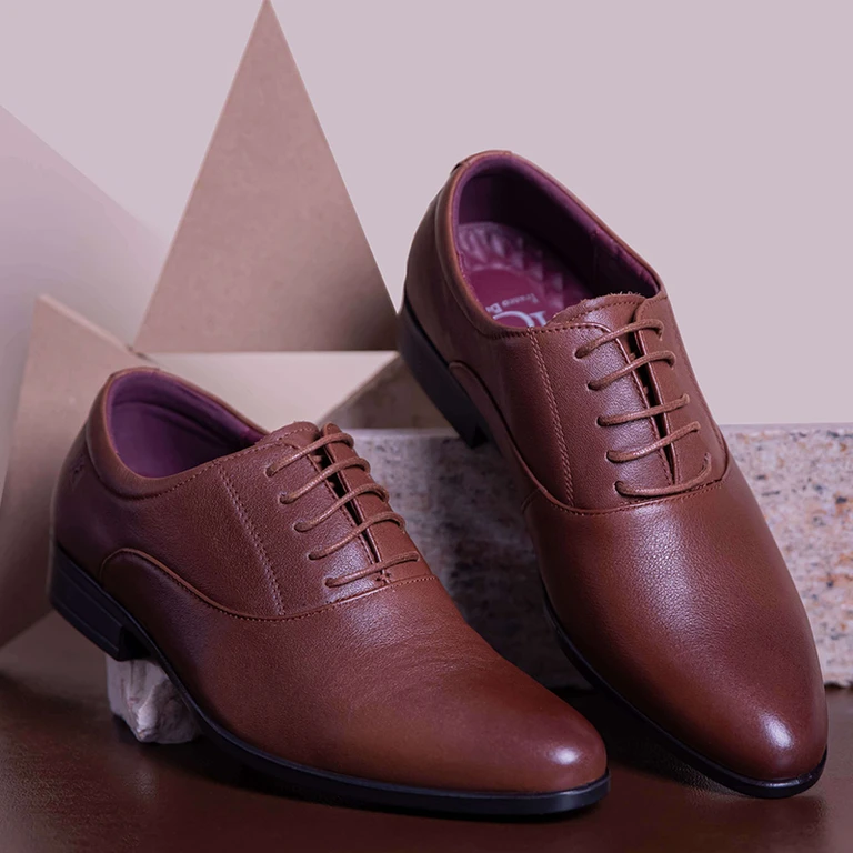 נעלי אלגנט לגברים חתן 1912511 מידה גדולה חום