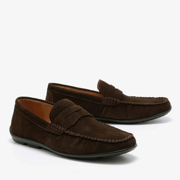 מוקסין חום לגבר