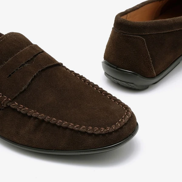 מוקסין חום לגבר