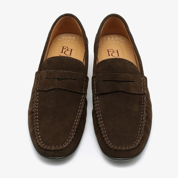 מוקסין חום לגבר