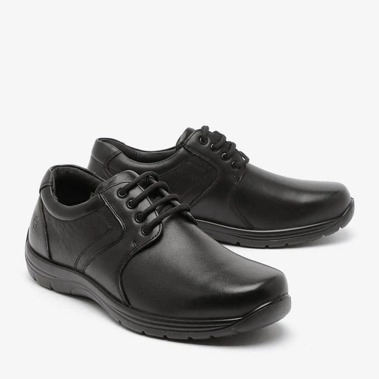 נעלי נוחות מידה גדולה 88086 שחור