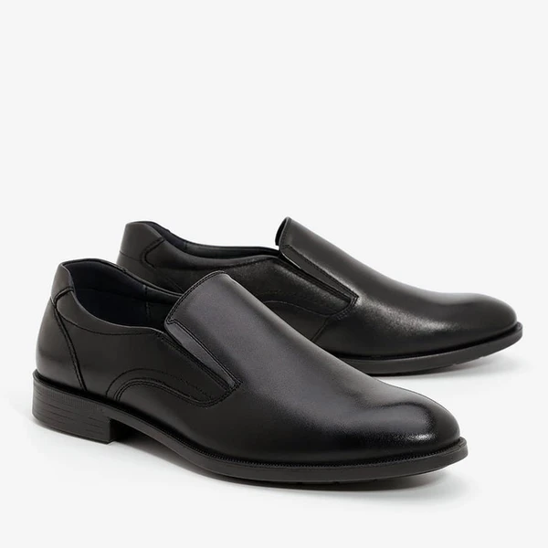 נעלי אלגנט לגברים נעלי סירה קומפורט 1822724 שחור