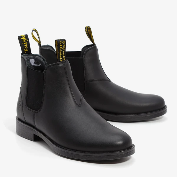 מגף לגבר עור קומפורט M20208 שחור