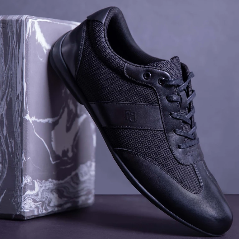 נעלי ספורט לגברים אלגנט 6166 שחור