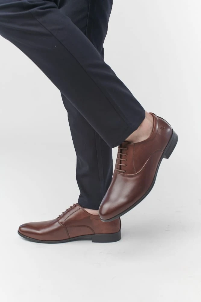 נעלי אלגנט לגברים מידה 47+48 19222 קפה