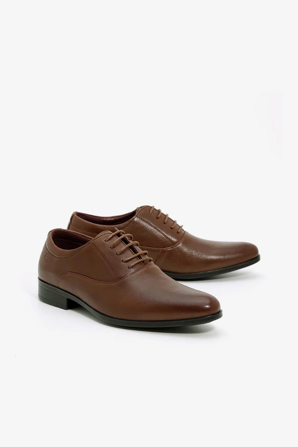 נעלי אלגנט לגברים נעלי חתן 1912511 עור חום