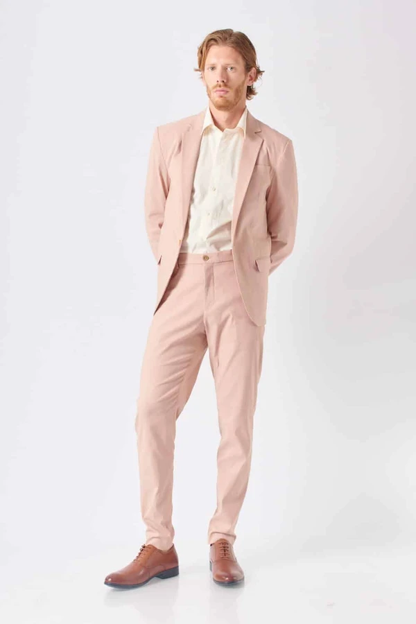 נעלי אלגנט לגברים עור 19222 טבק