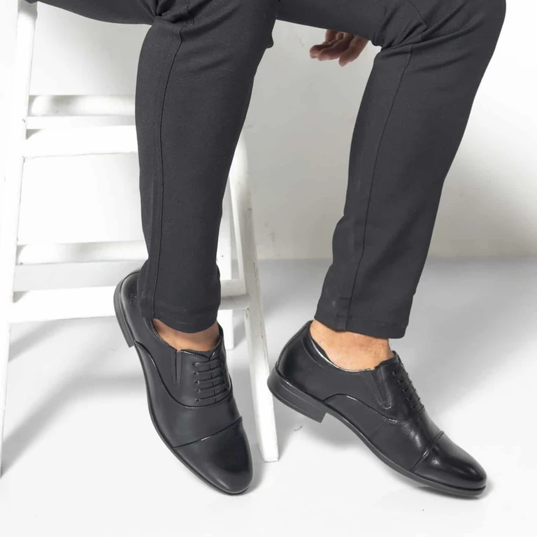 נעלי אלגנט לגברים מידה גדולה 192213 שחור