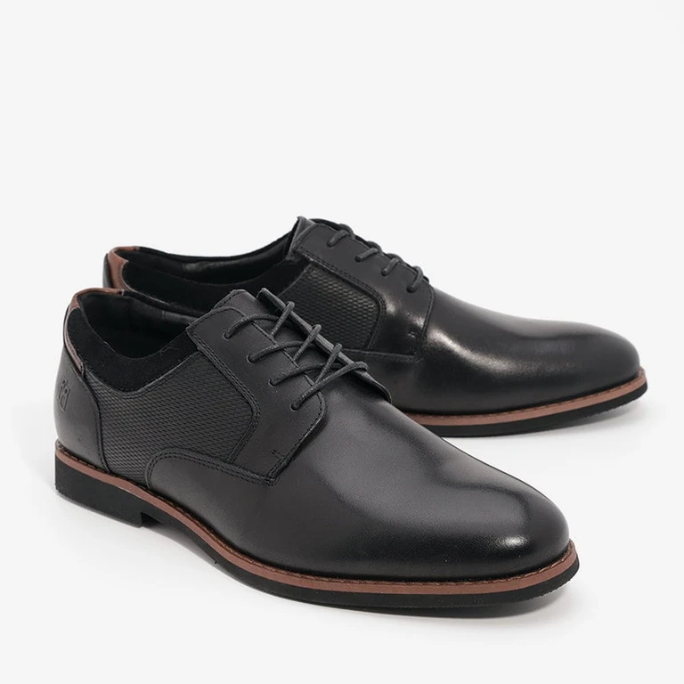 נעלי קומפורט מידה גדולה 3202-2 שחור