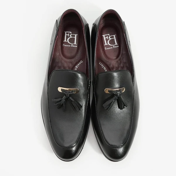 נעלי אלגנט לגברים עור 192216 מידה 47 שחור