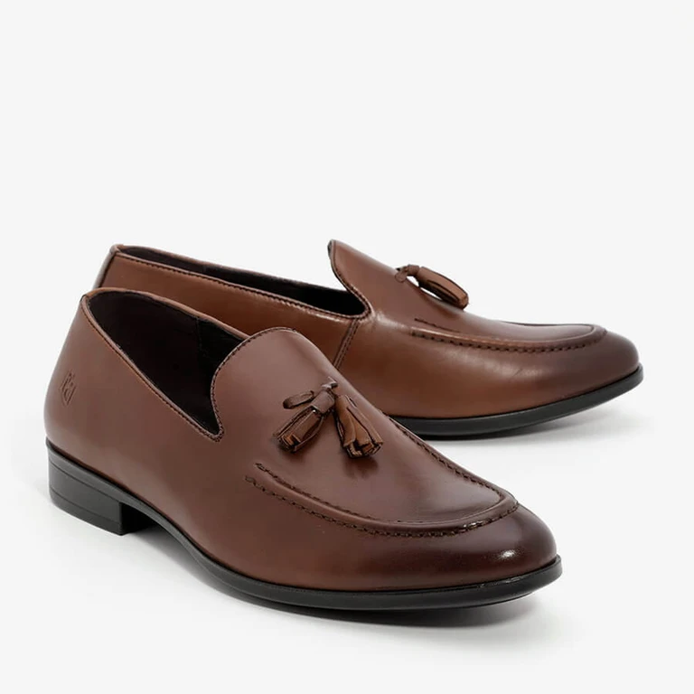 נעלי אלגנט לגברים סירה 192221 טבק