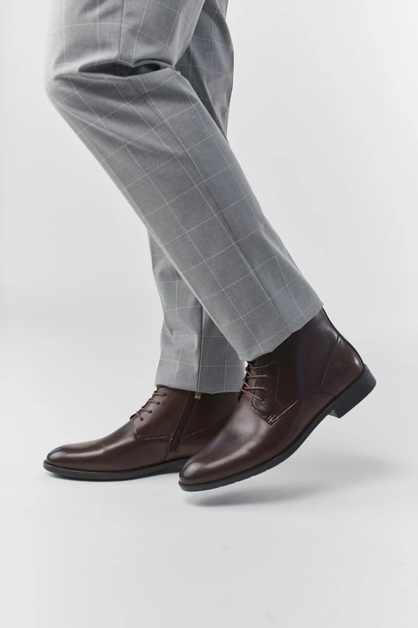 מגף לגבר עור קומפורט M182279 חום