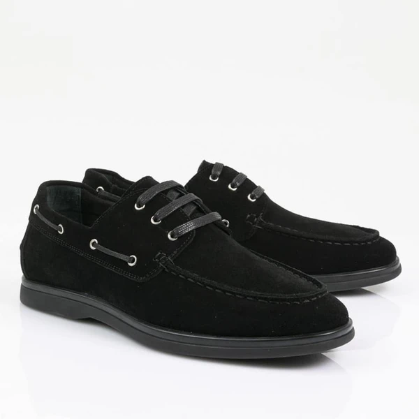 נעלי מוקסין לגברים 1111 שחור