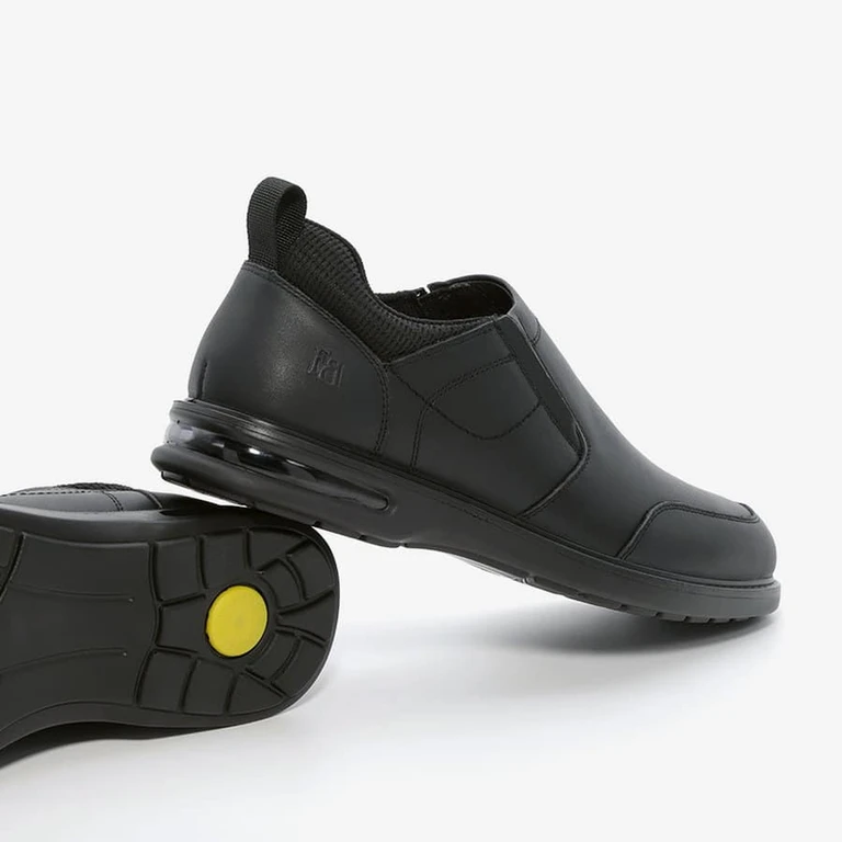 נעלי קומפורט לנוער עם כרית אוויר 11028B שחור