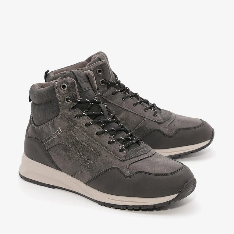 מגף לגבר יומיומי 617850 אפור