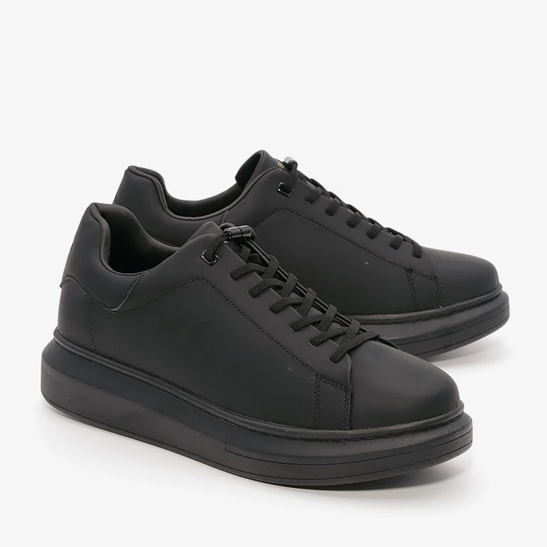 סניקרס סוליה גבוה 9006B שחור