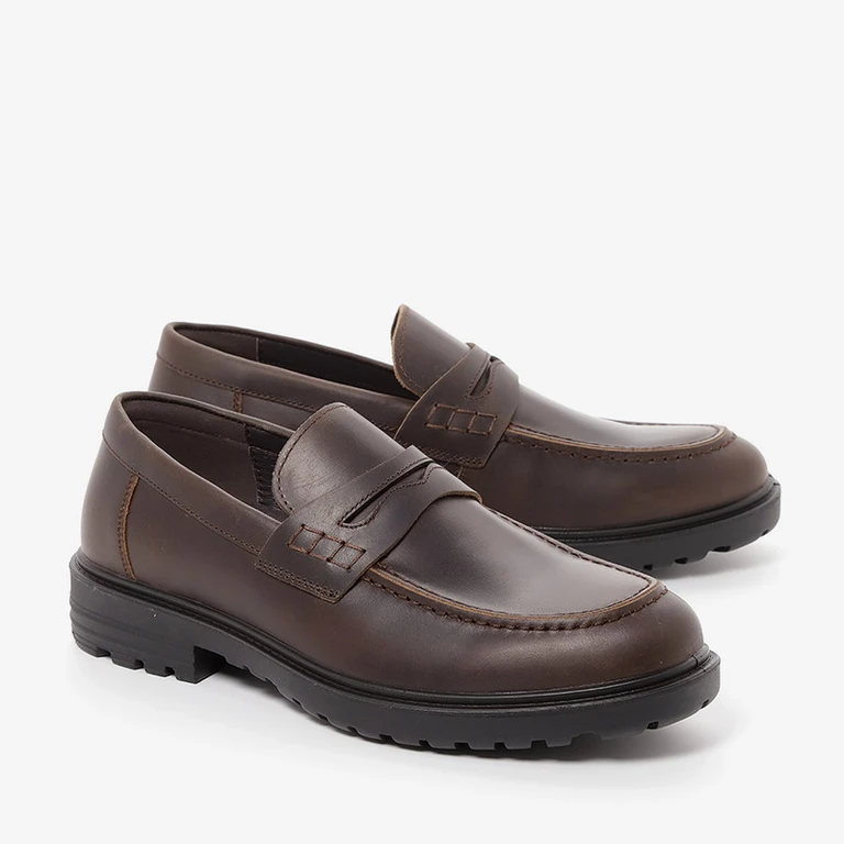 נעלי מוקסין טרקטור 232308