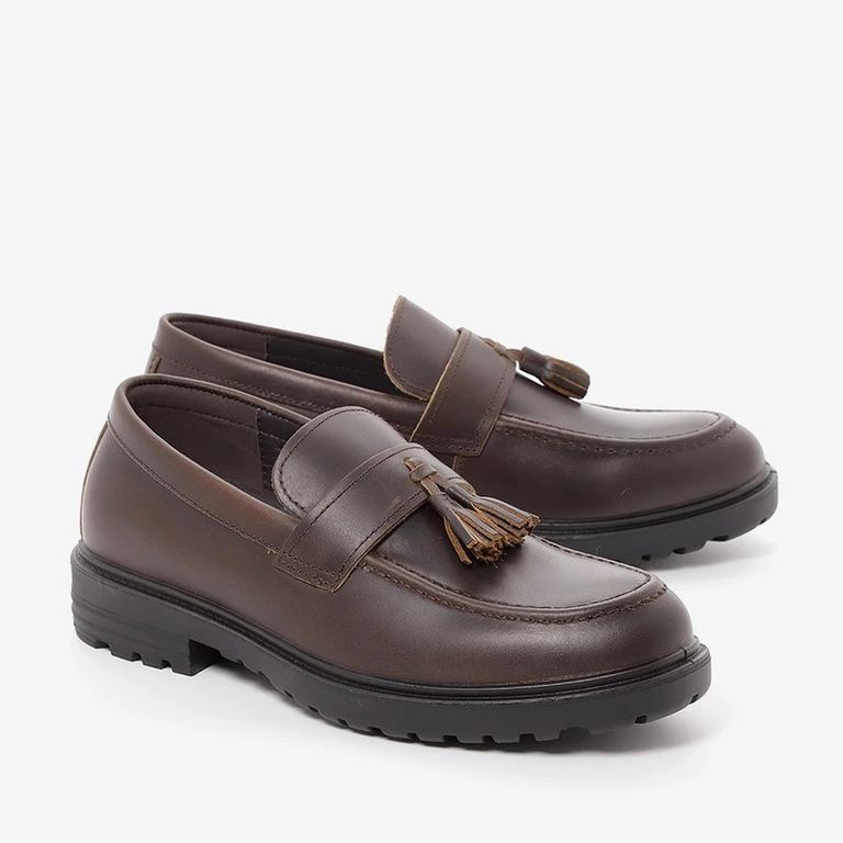 נעלי מוקסין טרקטור 232323