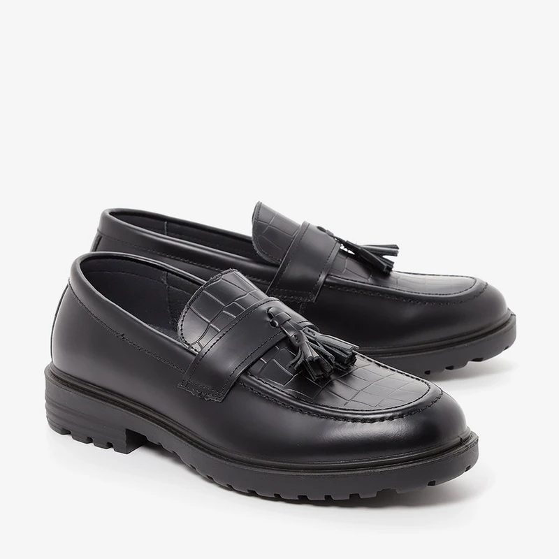 נעלי מוקסין טרקטור לגברים 232342