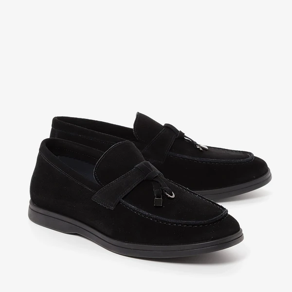 נעלי מקוסין זמש לגברים 11125