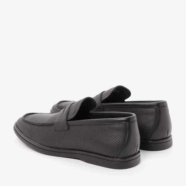 נעלי מוקסין מעור 11124