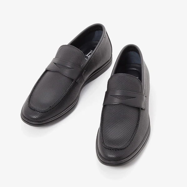 נעלי מוקסין מעור 11124