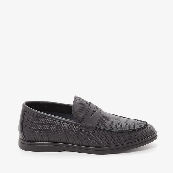 נעלי מוקסין מעור 11124