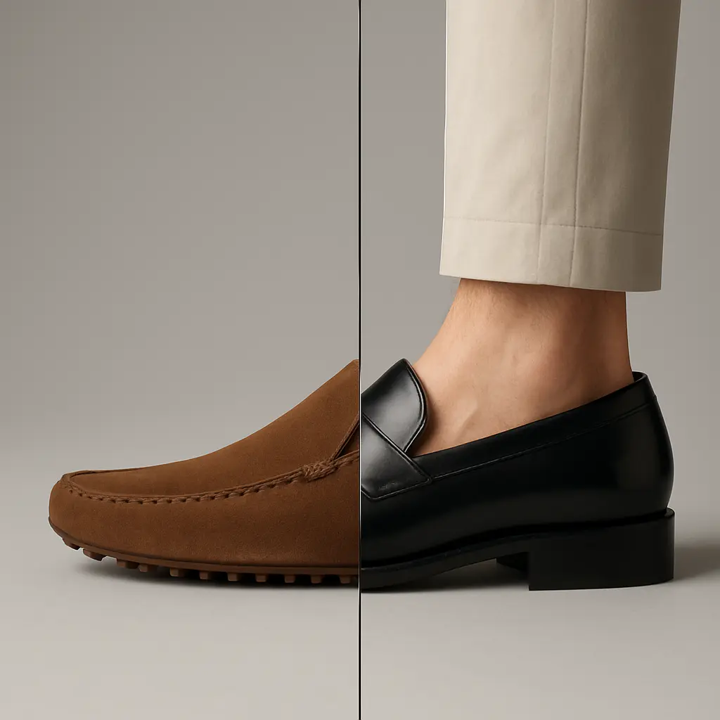 מוקסין או לופר? הבדלים, סגנונות ואיך לבחור את הנעל הנכונה לסגנון שלך